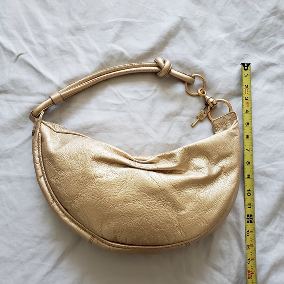 Fossil Gold Hobo Shoulder Bag - Picture 5 of 6